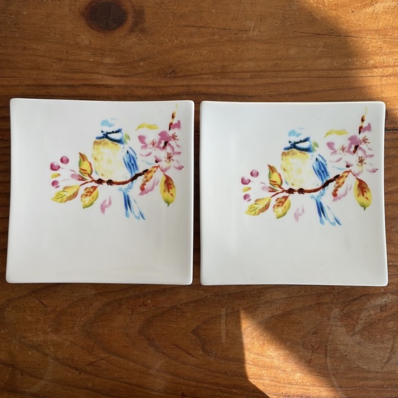 Pier 1 Bird Plates - Picture 3 of 15